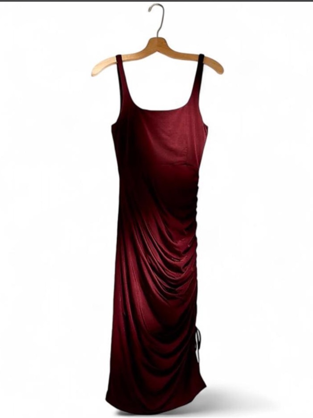 Free People Burgundy Night Bodycon Slip Intimately